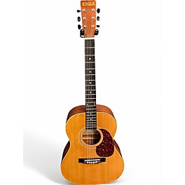 Used Eagle Model 12 Natural Acoustic Guitar