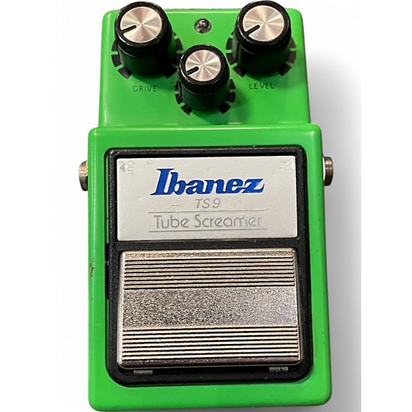 Used Ibanez TS9 Baked White LED Effect Pedal