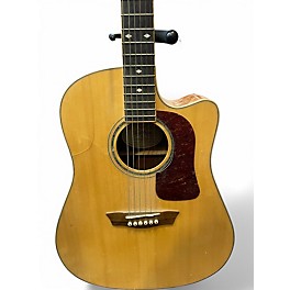Used Washburn WSJ50 ELITE Natural Acoustic Electric Guitar