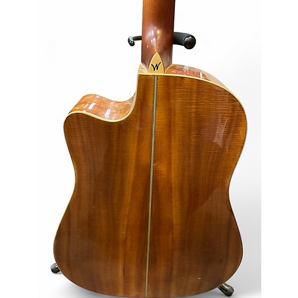 Used Washburn WSJ50 ELITE Natural Acoustic Electric Guitar