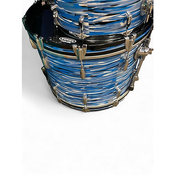 Used DW 3 Piece Collector's Series "off-menu" Blue oyster swirl Drum Kit