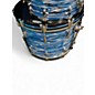 Used DW 3 Piece Collector's Series "off-menu" Blue oyster swirl Drum Kit