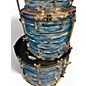 Used DW 3 Piece Collector's Series "off-menu" Blue oyster swirl Drum Kit