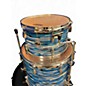 Used DW 3 Piece Collector's Series "off-menu" Blue oyster swirl Drum Kit