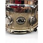 Used DW 14X6.5 Collector's Series FinishPly Top Edge Snare BROKEN GLASS Drum