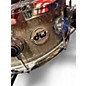 Used DW 14X6.5 Collector's Series FinishPly Top Edge Snare BROKEN GLASS Drum