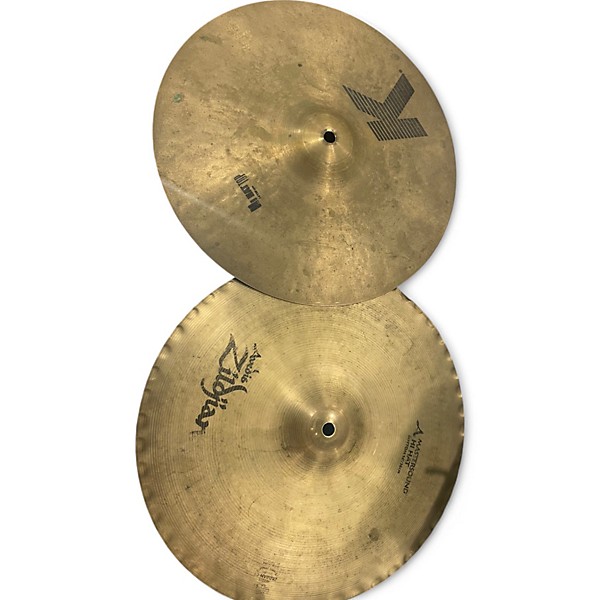Used Zildjian 14in Mastersound Hi Hat Pair Cymbal