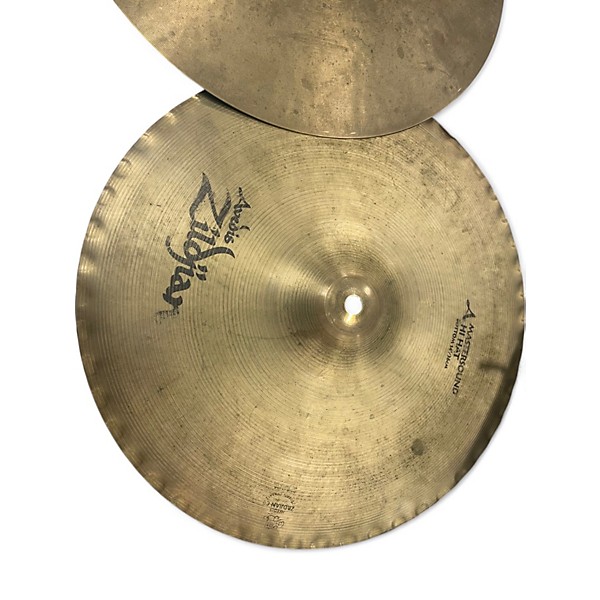 Used Zildjian 14in Mastersound Hi Hat Pair Cymbal
