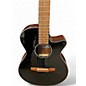 Used Ibanez AEG50N Black Classical Acoustic Electric Guitar
