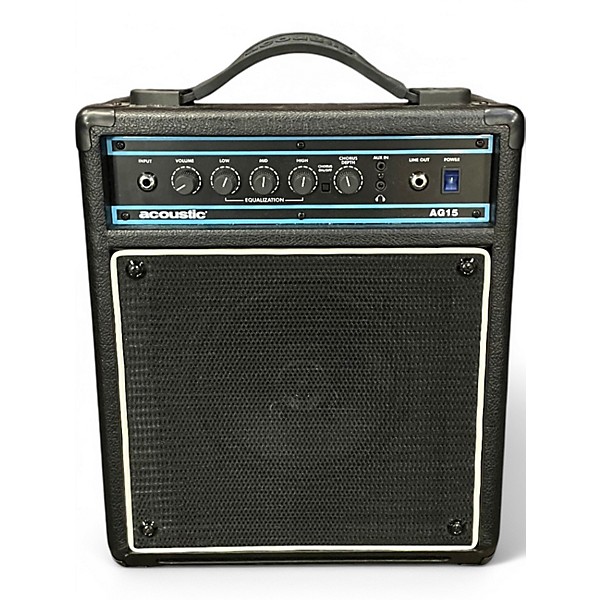 Used Acoustic AG15 15W 1X8 Acoustic Guitar Combo Amp,Specials : American Fashion Style Bags On Sale