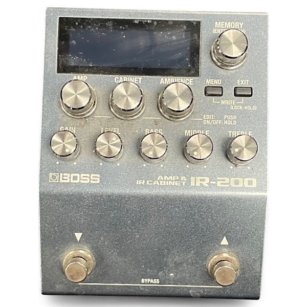 Boss IR-200 Amp and IR Cabinet Pedal REVIEW | Performer Mag