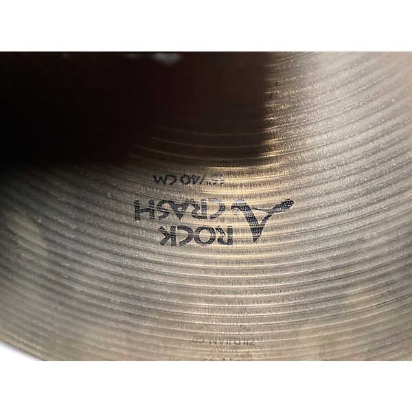 Used Zildjian 16in Rock Crash Cymbal