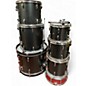Used Pearl 7 Piece Export Gunmetal Gray Drum Kit thumbnail
