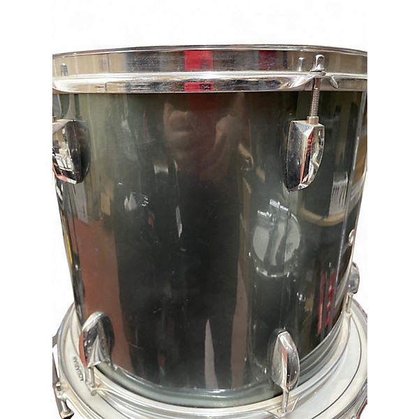 Used Pearl 7 Piece Export Gunmetal Gray Drum Kit
