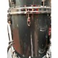 Used Pearl 7 Piece Export Gunmetal Gray Drum Kit