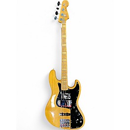 Used Fender Marcus Miller Signature Jazz Bass Natural Electric Bass Guitar