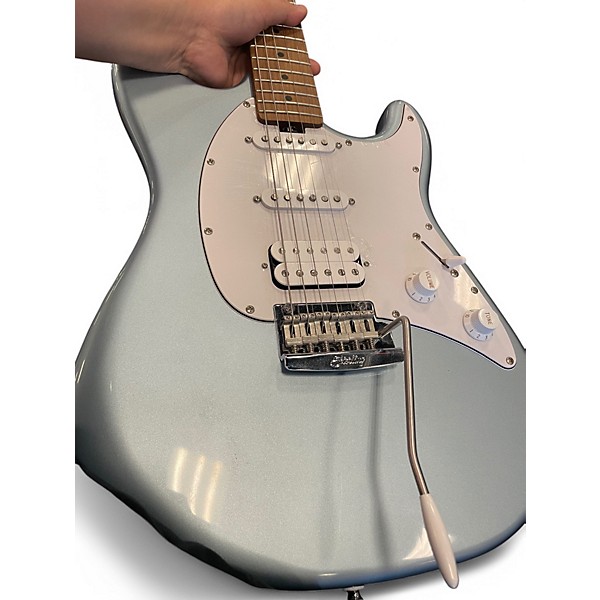 Used Sterling by Music Man CUTLASS Blue Solid Body Electric Guitar