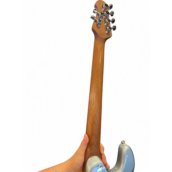 Used Sterling by Music Man CUTLASS Blue Solid Body Electric Guitar