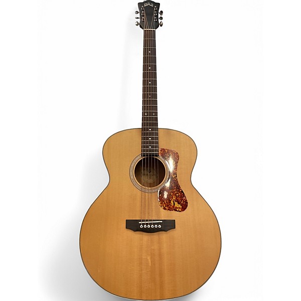 Used Guild bt240e Natural Acoustic Electric Guitar