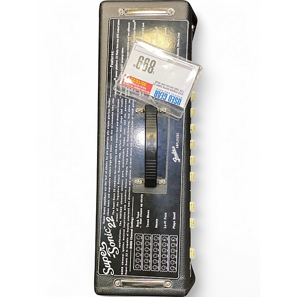 Used Fender Super Sonic 22 22W Tube Guitar Amp Head