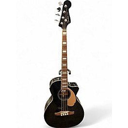 Used Fender Kingman v2 Black Acoustic Bass Guitar