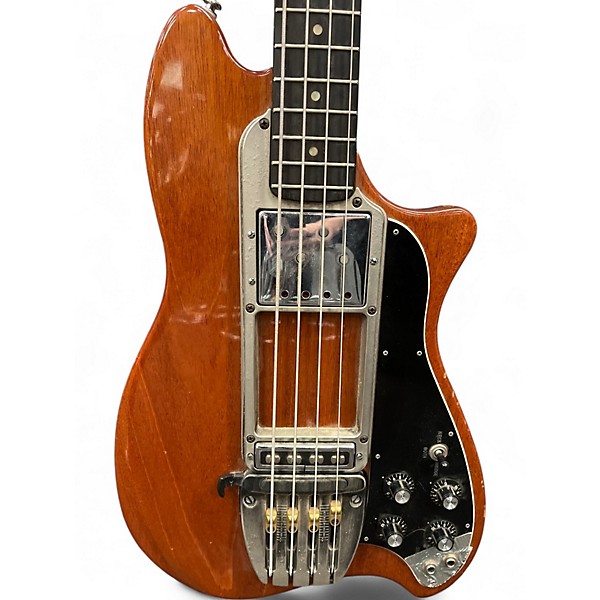 Vintage 1977 Ovation magnum ii Brown Electric Bass Guitar