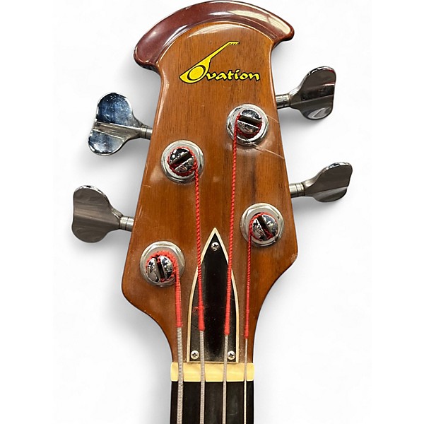 Vintage 1977 Ovation magnum ii Brown Electric Bass Guitar