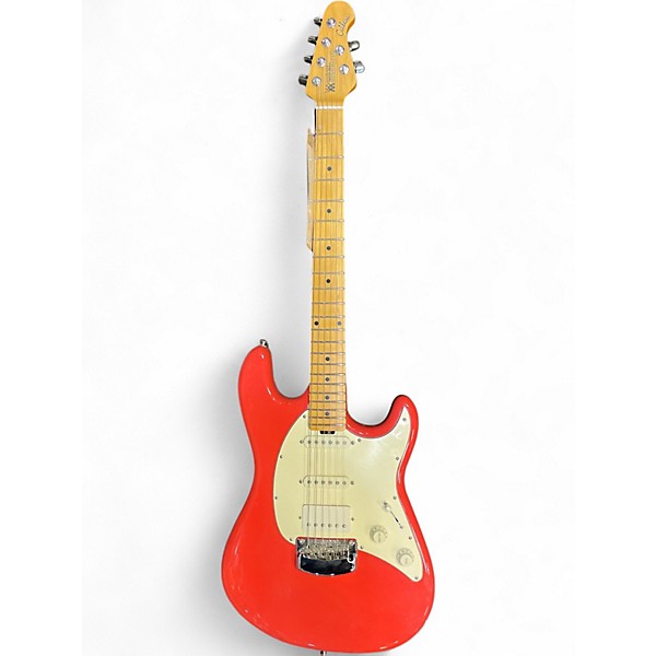 Used Ernie Ball Music Man Cutlass coral red Solid Body Electric Guitar
