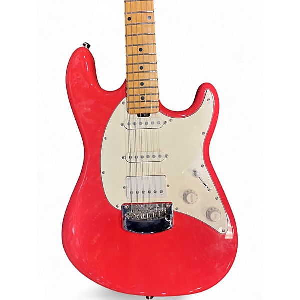Used Ernie Ball Music Man Cutlass coral red Solid Body Electric Guitar