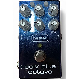 Used MXR POLY BLUE OCTAVE Effect Pedal