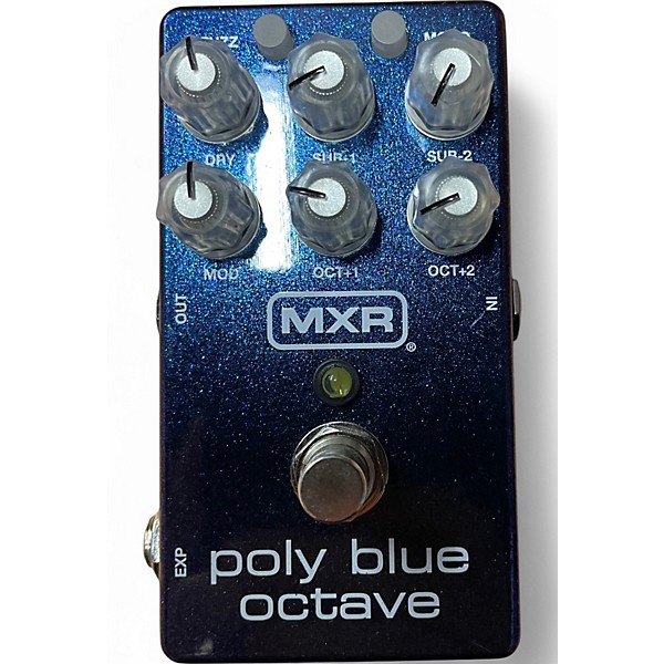 Used MXR Used MXR POLY BLUE OCTAVE Effect Pedal | Guitar Center