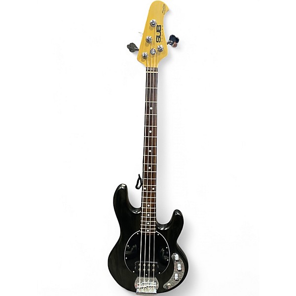 Used Sterling by Music Man Sub 4 Black Electric Bass Guitar