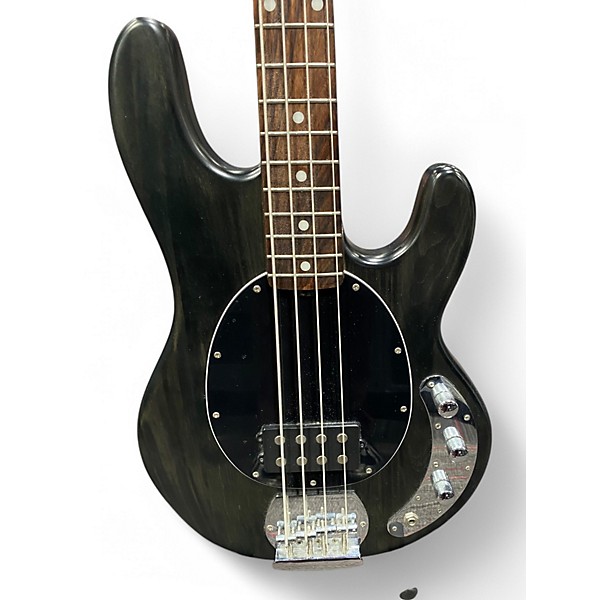 Used Sterling by Music Man Sub 4 Black Electric Bass Guitar