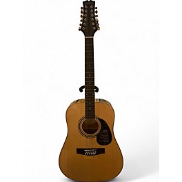 Used Mitchell D120S-12E Natural 12 String Acoustic Electric Guitar