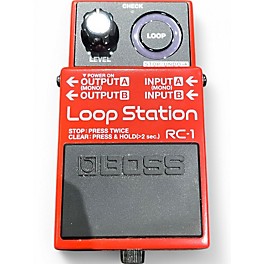 Used BOSS RC1 Loop Station Pedal