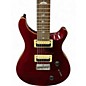 Used PRS SVN Trans Crimson Red Solid Body Electric Guitar