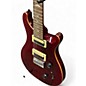 Used PRS SVN Trans Crimson Red Solid Body Electric Guitar