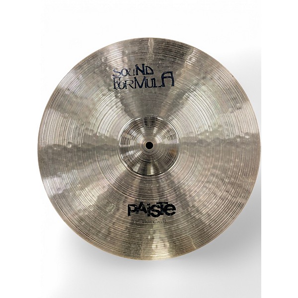 Used Paiste 17in SOUND FORMULA THIN CRASH Cymbal,Specials : American Fashion Style Bags On Sale