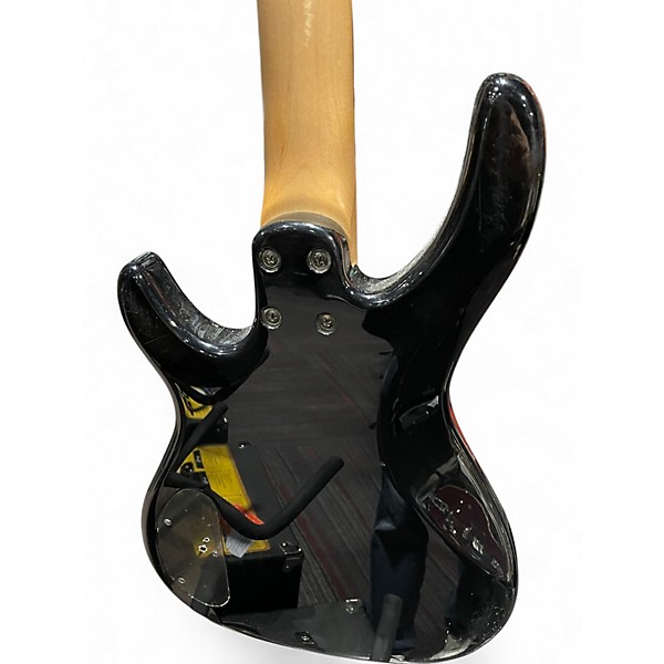 Used Squier Affinity PJ Bass Black Electric Bass Guitar