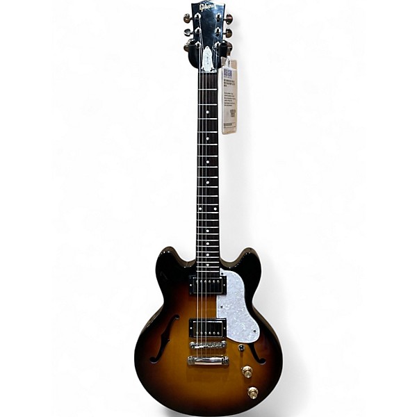 Used Gibson ES339 Tobacco Burst Hollow Body Electric Guitar