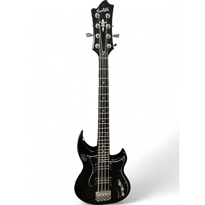 Used Hagstrom Used Hagstrom HB-8 Black Electric Bass Guitar Used Hagstrom Used Hagstrom HB-8 Black Electric Bass Guitar