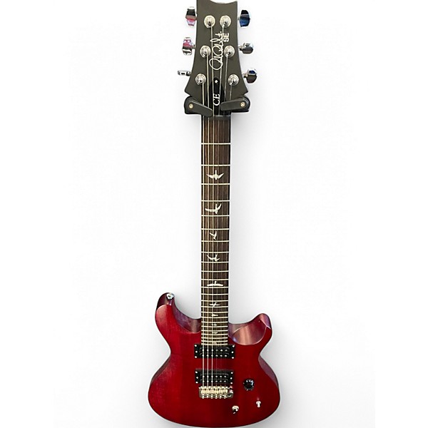 Used Prs Se CE24 SE VINTAGE CHERRY Solid Body Electric Guitar