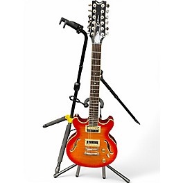 Used Dean Boca 12 2 Color Sunburst Solid Body Electric Guitar