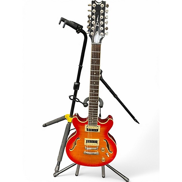 Used Dean Boca 12 2 Color Sunburst Solid Body Electric Guitar