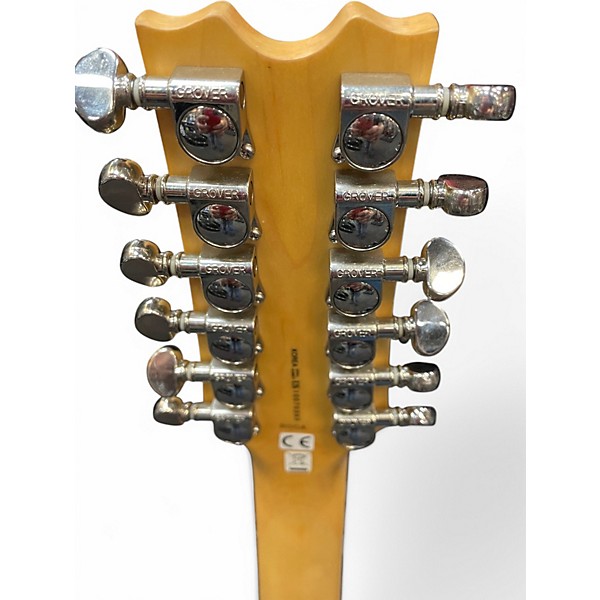 Used Dean Boca 12 2 Color Sunburst Solid Body Electric Guitar
