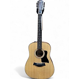 Used Taylor 150E Natural 12 String Acoustic Electric Guitar