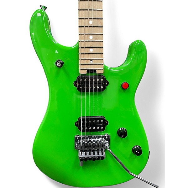 Used EVH 5150 Standard Green Solid Body Electric Guitar