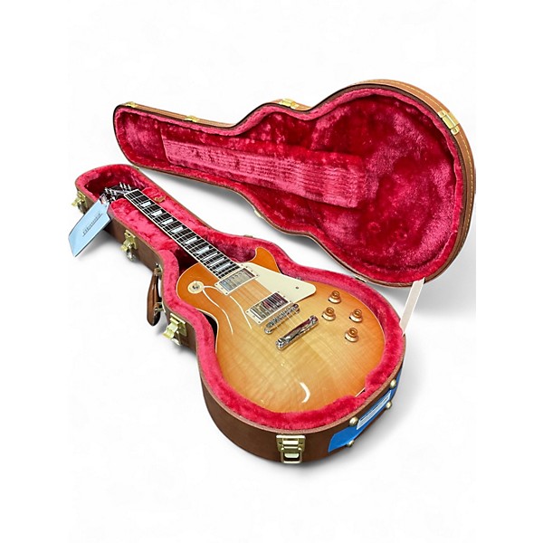 Used 2022 Gibson LES PAUL STANDARD '60S DEMO UNBURST Solid Body Electric Guitar