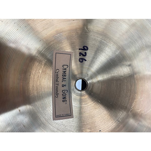 Used Cymbal & Gong 16in Crash 16" Cymbal