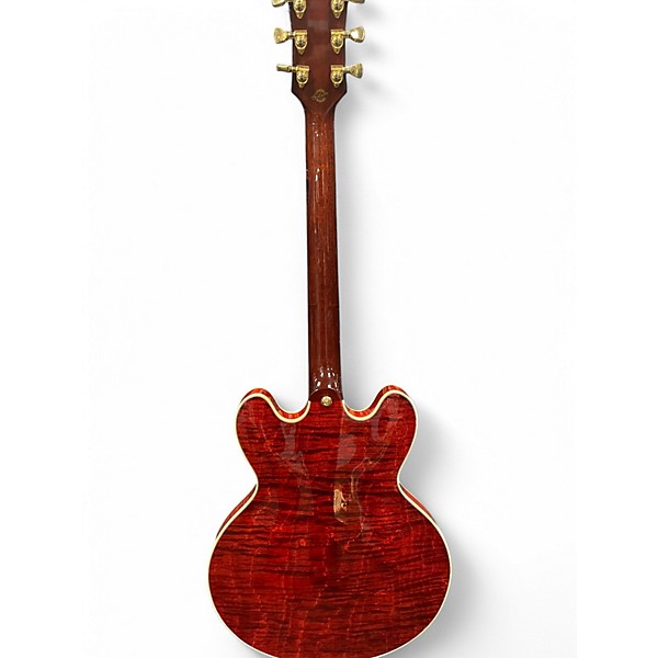 Used Guild CE100 2 Color Sunburst Hollow Body Electric Guitar